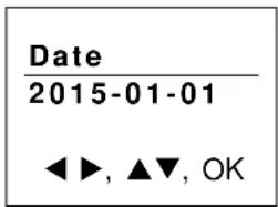Date 2015-01-01 ◀▶, ▲▼, OK