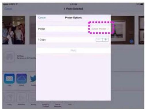 AVISION AP40 Plus - Comment utiliser AirPrint depuis un iPhone ou un iPad - 2