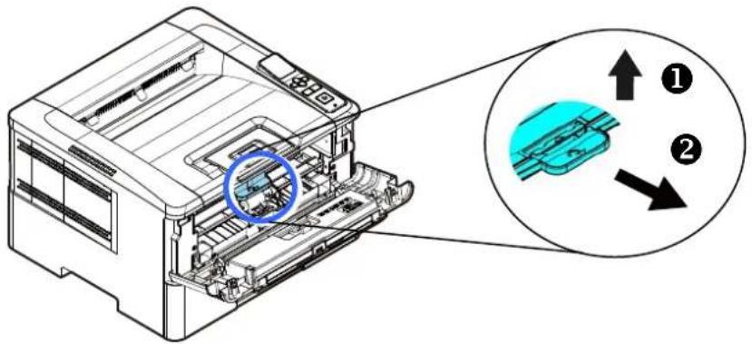 AVISION AP40 Plus - Retrait de la cartouche de toner - 2