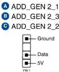 ADD_GEN 2_1 ADD_GEN 2_3 ADD_GEN 2_2 Ground Data 5V PIN 1