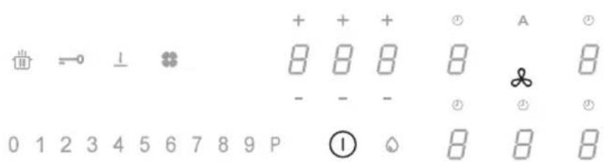 凿 → ⊥ # 8 8 8 8 A 8 - - - ② ② ② 0 1 2 3 4 5 6 7 8 9 P Ⓛ 8 8 8