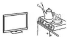 SONY Bravia K-85S30 - Kielletyt tilanteet: - 2