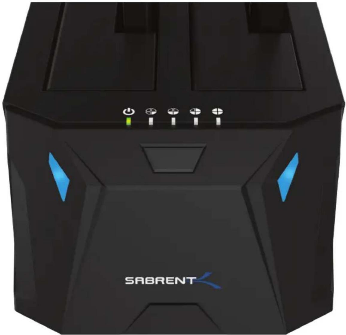 Sabrent EC-HD2B - USB 3.0 TO SATA DUAL DOCKING STATION FOR 2.5" OR 3.5" HDD & SSD - 11
