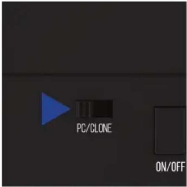 PC/CLONE ON/OFF
