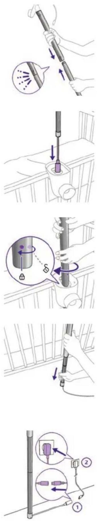 PHILIPS Avent SCD971 - Fixation au lit d'enfant - 6