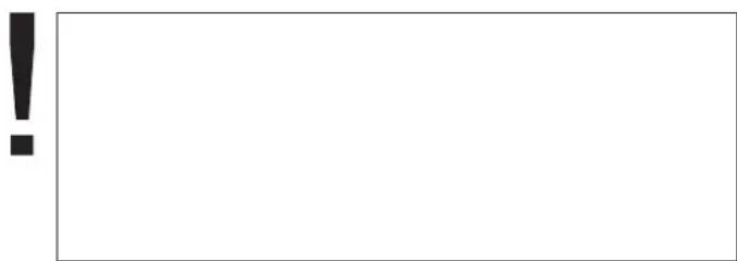 Image containing a large black exclamation mark symbol on a white background, bordered by a thin border.