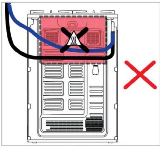 BEKO FBM6202A - Kiezen van de gasaansluitzijde - 3
