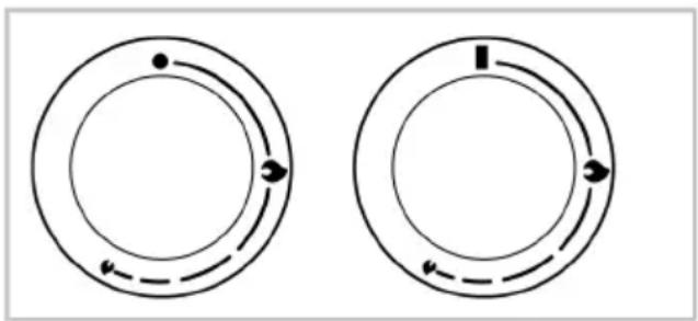 BEKO FBM6202A - Bediening van de kookplaat - 1