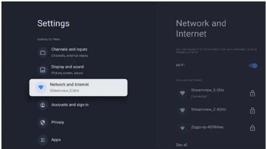 THOMSON 55QG5C14 - Réseau et Internet - 1