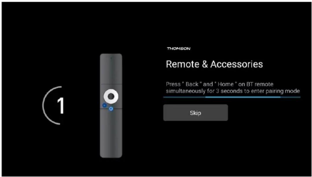 THOMSON 55QG5C14 - Appairage de la télécommande Bluetooth - 1