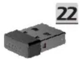 Black rectangular electronic component with no visible text or symbols on its body