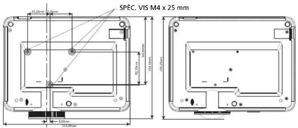 ACER KX321 - Installation au plafond - 7