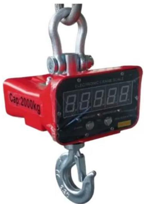 Zakres: 2000 kg ELEKTRONICZNA WAGA RAMOWA 8.8.8.8.8