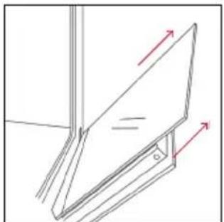 Pure technical line drawing of a mechanical component with no text or symbols