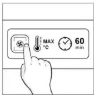 MAX. °C. 60. min.