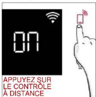 ON PRESS THE REMOTE CONTROL