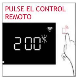 PULSE EL CONTROL REMOTO 2:00°C