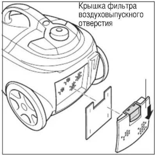 Крышка фильтра воздуховыпускного отверстия