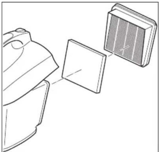BEKO BKS 1352 - НЕРА және көбік сүзгісі - 1