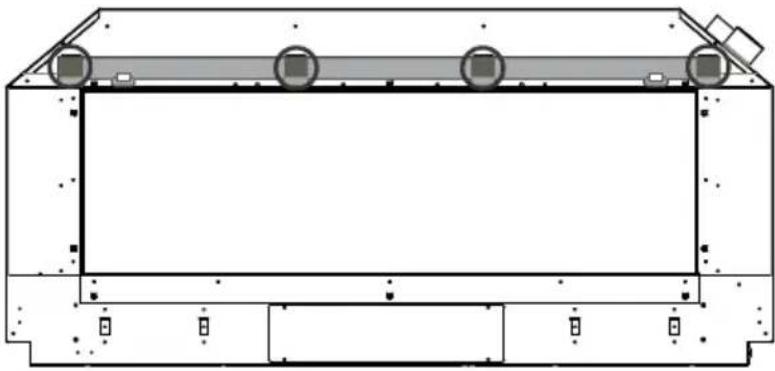 Escea DS1400 - F6 Wall Linings - 2