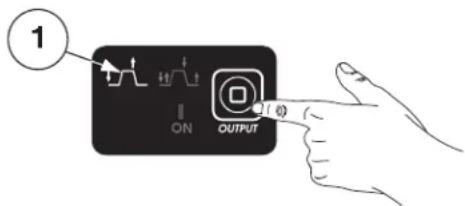 1 ON OUTPUT