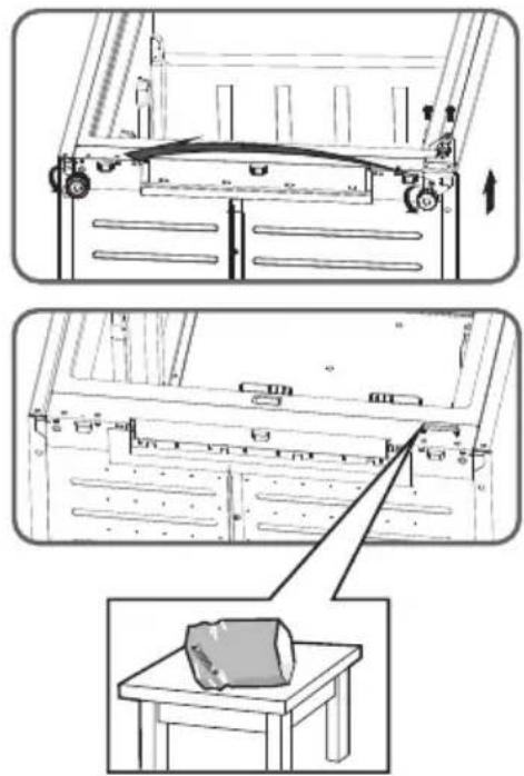 HISENSE RB3K330SAIC - Omvändning av dörren - 4