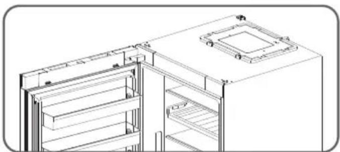 HISENSE RB3K330SAIC - Inversione dello sportello - 4