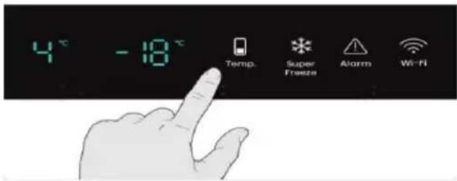 4° - 18° Temp. Super Freeze Alarm Wi-Fi