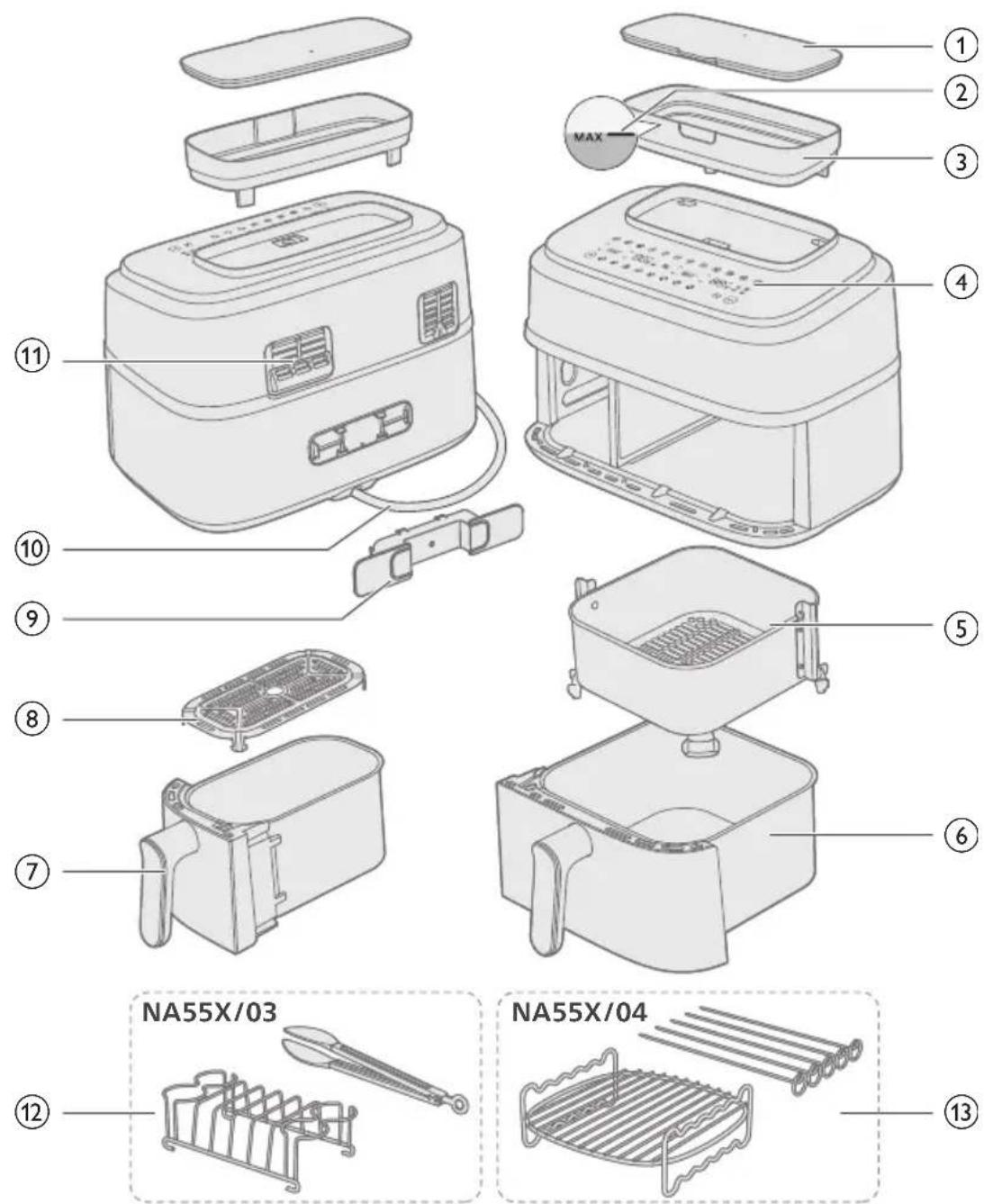 PHILIPS NA550 - Description générale - 1