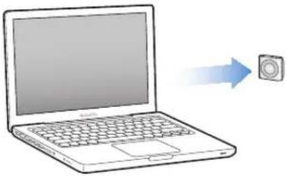 Illustration of a laptop connected to a camera icon (no text or symbols present)