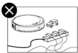 Simple line drawing of a circular object with a small vehicle nearby, no text or symbols present.