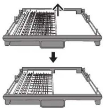 NODOR NorCare DW6142 I SL - Cutlery Rack Used Tips - 4