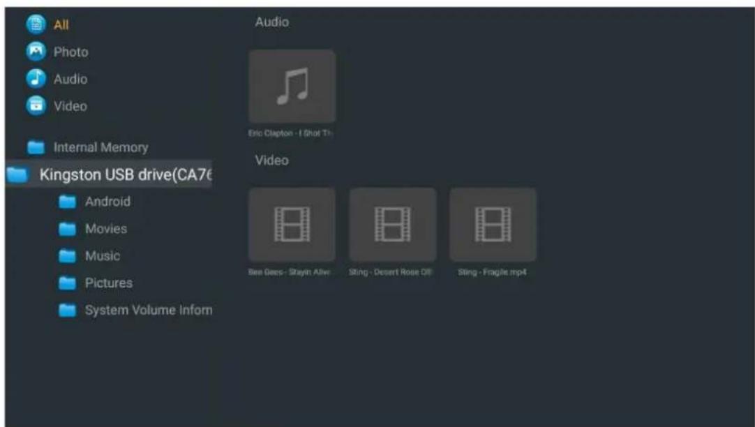 Tout Photo Audio Vidéo Mémoire interne Clé USB Kingston (CA76) Android Films Musique Images Volume du système Informations Audio Eric Clapton - I Chat T Vidéo See Gees - Stayin Alive Sting - Desert Rose Off Sting - Fragile mp4