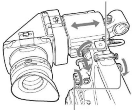 SONY HDVF-L10 - Regolazione della posizione - 1