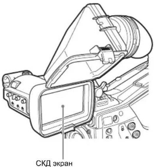 SONY HDVF-L10 - Көріністапқыш цилиндрін және окулярды көтеру - 1