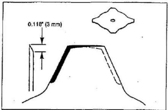 0.118" (3 mm)