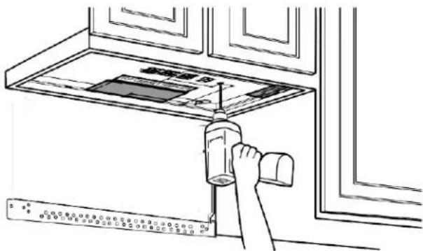 Summit MHOTR243SS - Prepare the Top of the Cabinet - 1