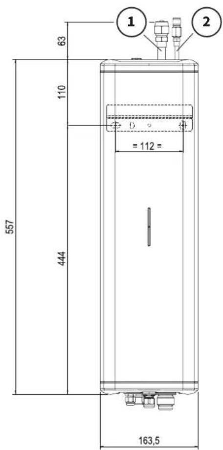 63 110 557 444 163,5 ① ② = 112 =