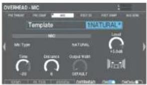 ROLAND V71 Editor - Appuyez sur les boutons de fonction pour accéder aux écrans de paramètres respectifs. - 1