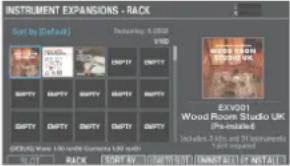 ROLAND V71 Editor - Configuration des extensions d'instrument - 2