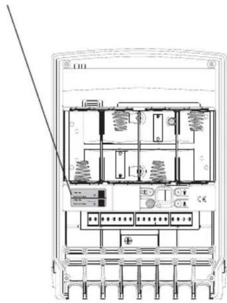 HAGER LCB01F - A l'intérieur du coffret technique - 2