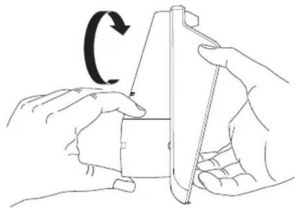 HAGER LCB01F - Charge préalable du combiné avant la pose - 3
