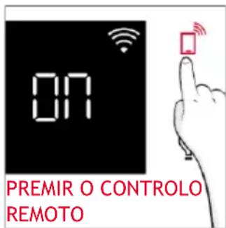 LIGAR PRESSIONAR O CONTROLO REMOTO