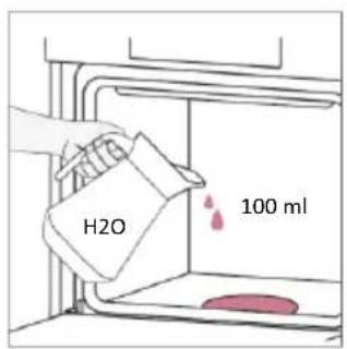H2O 100 ml