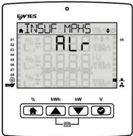 E/NTES INSUF MPHS ALF 01 02 03 04 05 06 07 08 09 SvS % kWh kW V