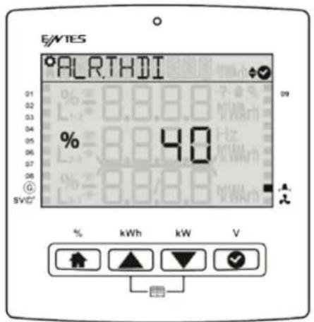 E/NTES °ALR.THJI % 40 SVC % kWh kW V
