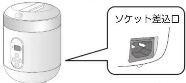 ソケット差込口