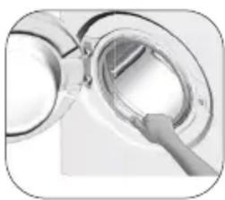 Close-up of a magnifying glass with a handle, showing lens and eyepiece (no text or symbols visible)