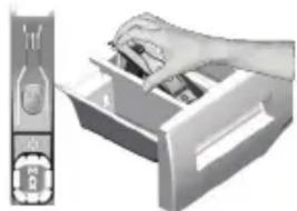 BEKO WUE 6512 XWST - Curățarea sertarului de detergent - 1