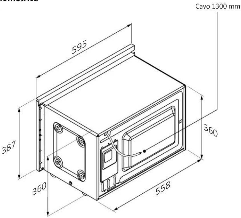 Cavo 1300 mm 595 387 360 360 558